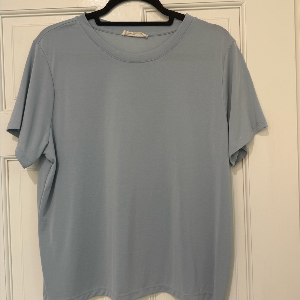 Light Blue Women's Top - SOFT silky fabric